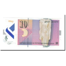 #142792 Geldschein, Mazedonien, 10 Denari, 2018, UNZ