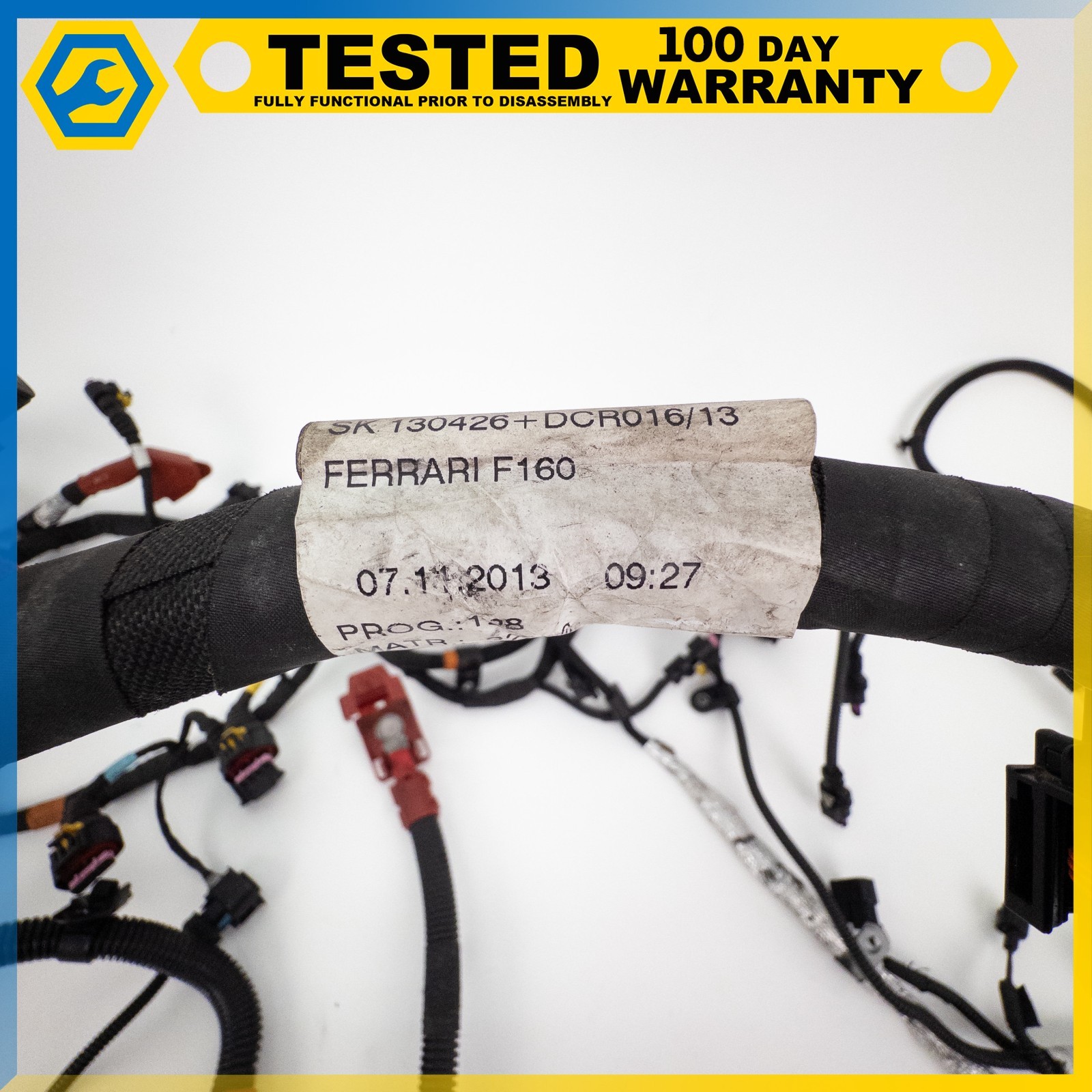 14-19 MASERATI QUATTROPORTE S Q4 3.0L V6 AWD ENGINE INJECTION WIRING HARNESS OEM