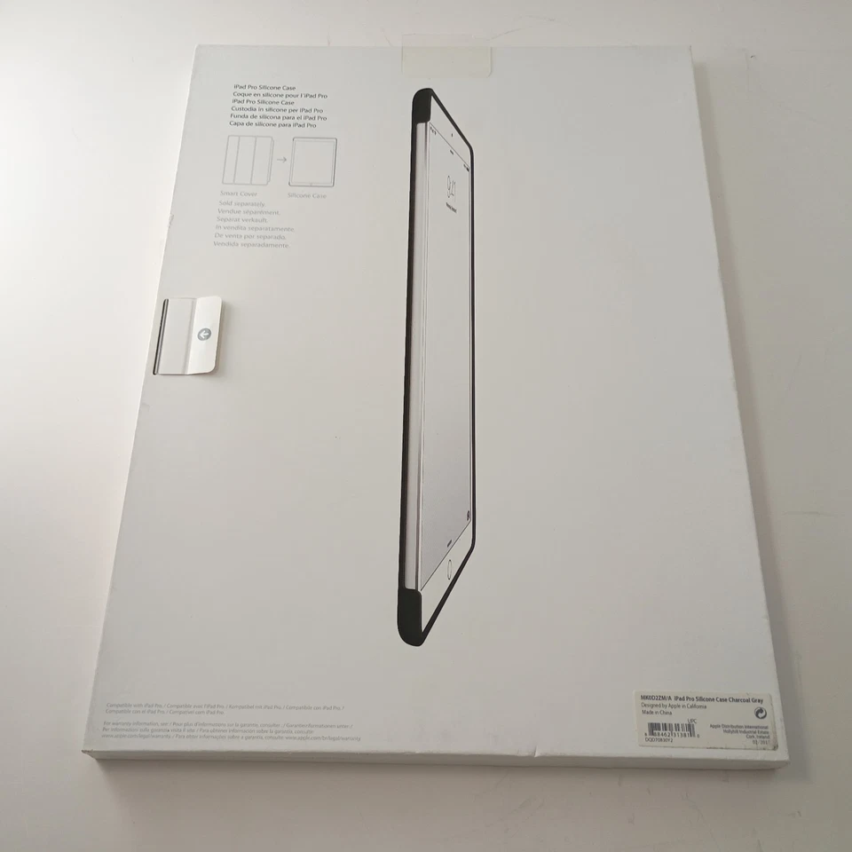 NUEVO Apple 12.9" Ipad Pro Funda Silicona y Smart Cover - Gris Carbón - ENVÍO GRATUITO Foto 2 de 4