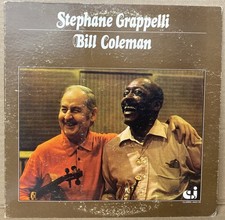 Stephane Grappelli With Bill Coleman 1976 LP Vinyl Jazz Swing VG+