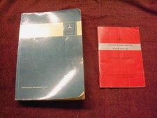 Mercedes Benz 300 Sl Gullwing Factory Shopwork Manual And Owners Manual