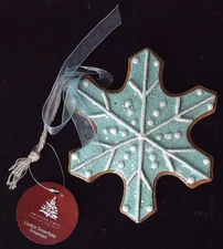 Enchanted Forest Snowflake Ornament - NWT