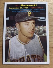2006 Topps Heritage - Flashback Bill Mazeroski #FB-BM