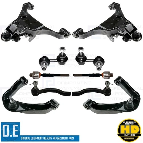 FOR NAVARA D40 PATHFINDER R51 FRONT UPPER LOWER SUSPENSION WISHBONE ARM KIT SET