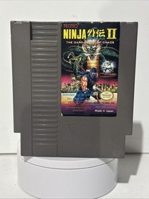 Ninja Gaiden 1 2 & 3 Trilogy Nintendo NES Lot Of 3 Games Authentic w Sleeves