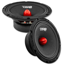 2x DS18 8" Midrange Bullet Speakers - 190 Watts Rms 4-ohm PRO-GM8.4B Loudspeaker