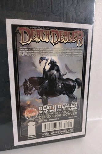 Frank Frazetta Death Dealer Shadows of Mirahan Deluxe HC Schuber SEALED Neu - Bild 7 von 7