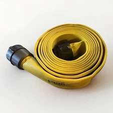 BRAND NEW 3” x 25’ Double Jacket Fire Hose 3” NH/NST Yellow - PLEASE READ FIRST