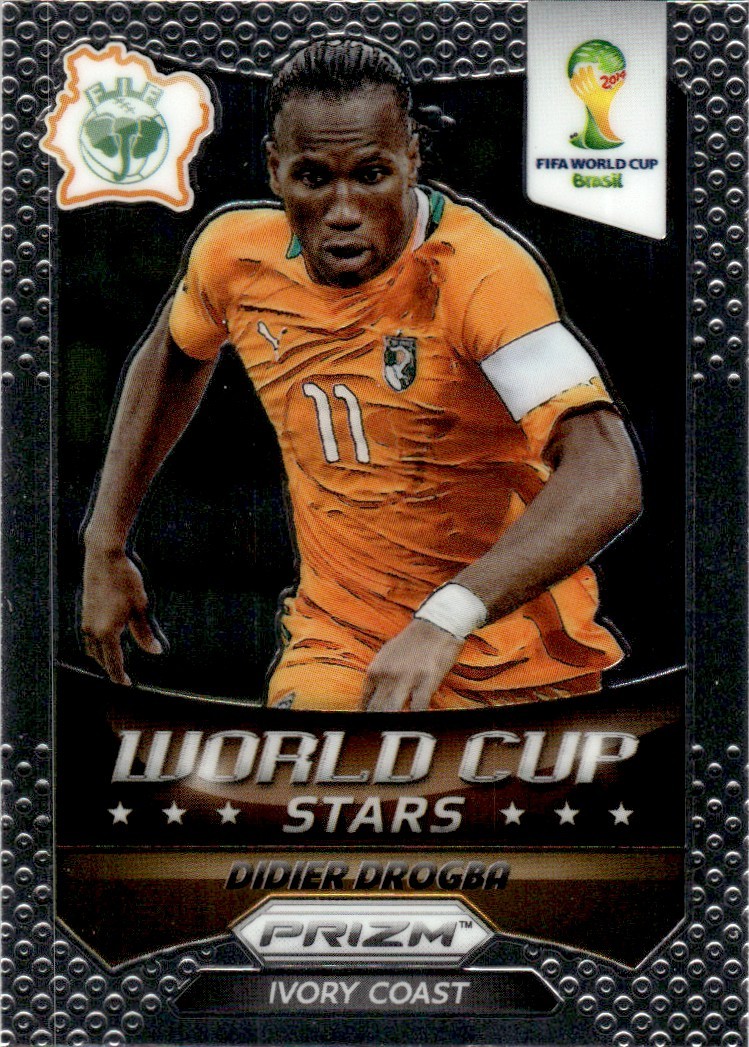 2014 Panini Prizm FIFA World Cup Brazil Stars Didier Drogba Cote D'Ivoire #11
