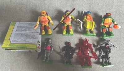 Mega Bloks Construx Teenage Mutant Ninja Turtles Serie 1 TMNT Komplettsatz 8