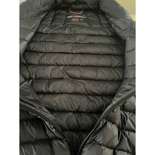 Hawke & Co. Sport XL Black Duck Down Puffer Vest Mens Outdoor Lightweight - Picture 6 of 9