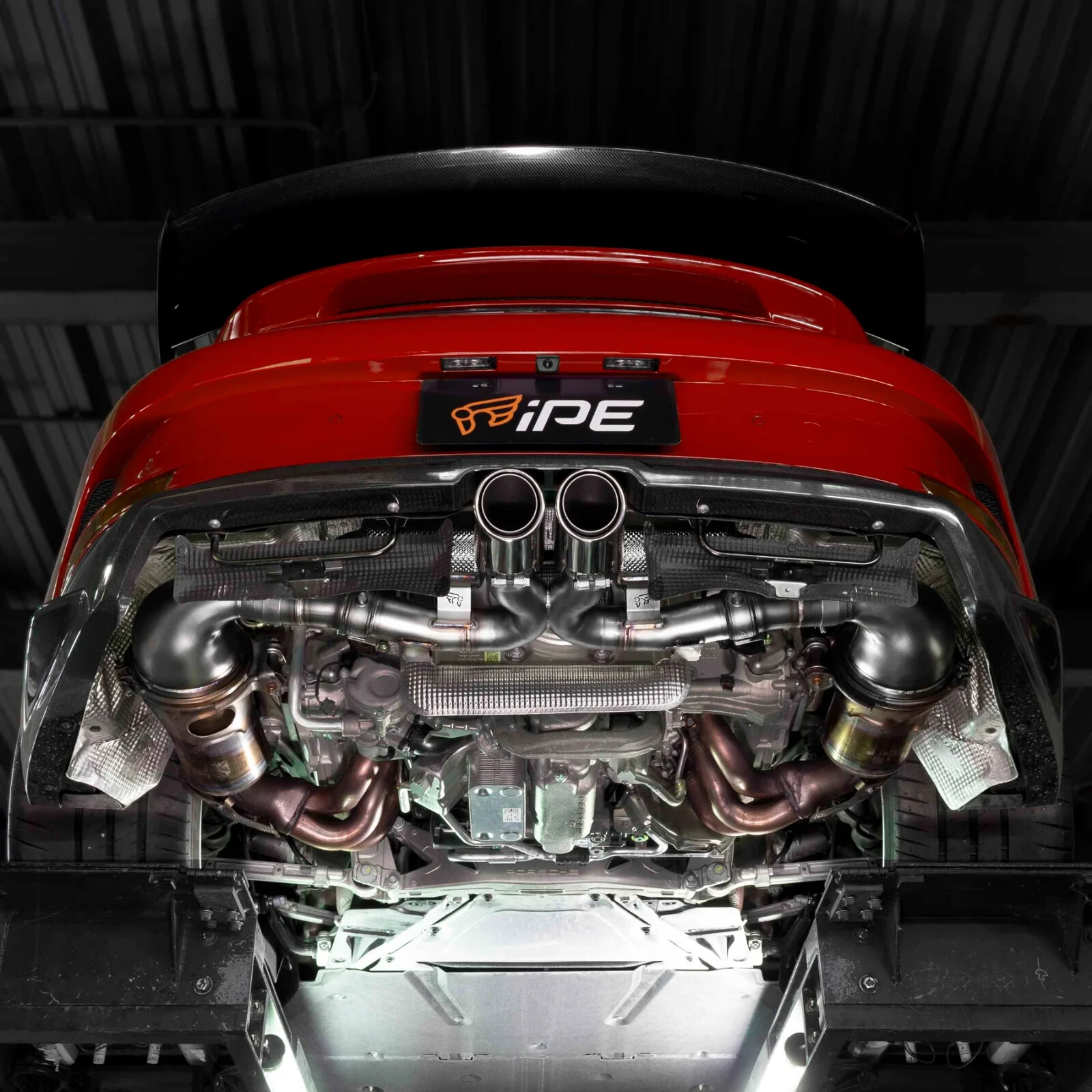 Porsche 911 GT3 Exhaust system