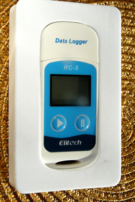 Elitech RC-5 PDF-Bericht USB-Temp-Datenlogger 32000 Pkte Wiederverwendbar (409 )