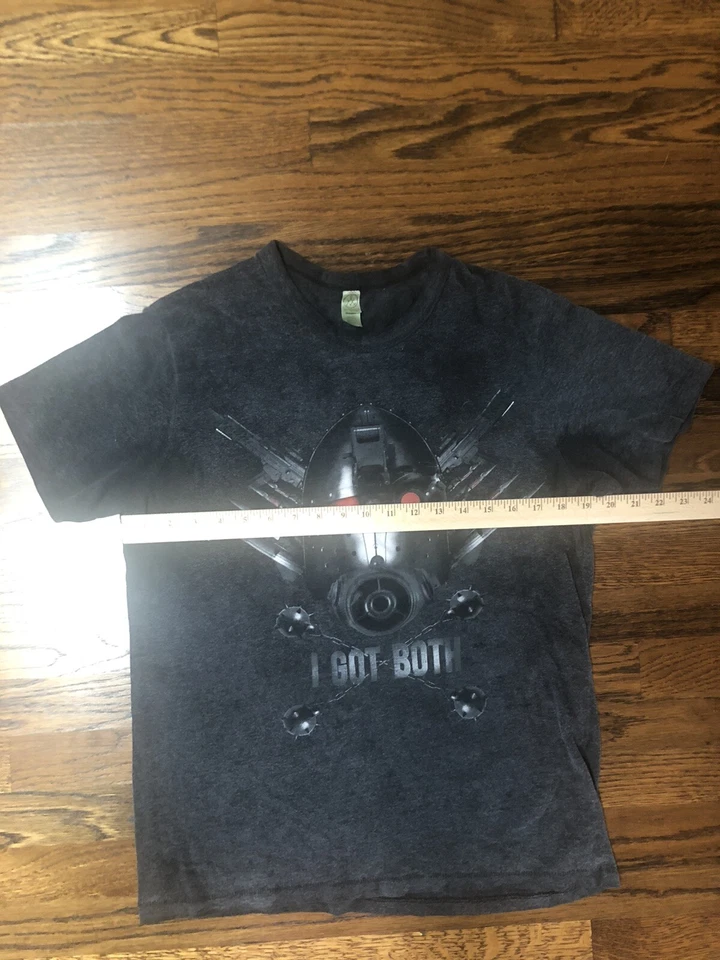 Camiseta de ciencia ficción gris grande Alternative Earth I got both para hombre Foto 3 de 4