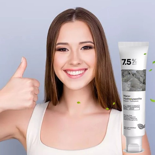 7.5% Hap Nano-Hydroxyapatite Toothpaste Remove Deep Clean For Sensitive Teeth - Picture 8 of 12