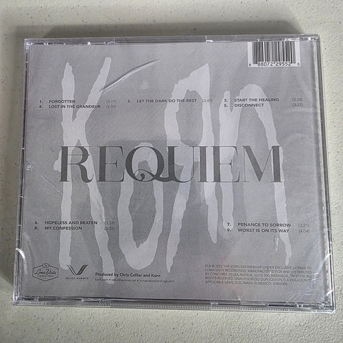 Korn Requiem CD New Sealed Crack on Backside On Top - Picture 3 of 4