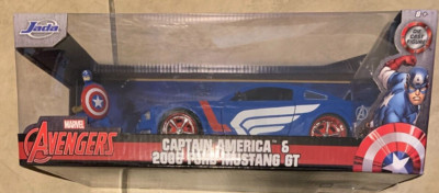 Hollywood Rides 2006 Ford Mustang GT Captain America Avengers NEW