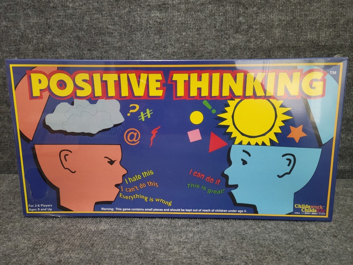 Vintage 1996 POSITIVE THINKING Game | eBay