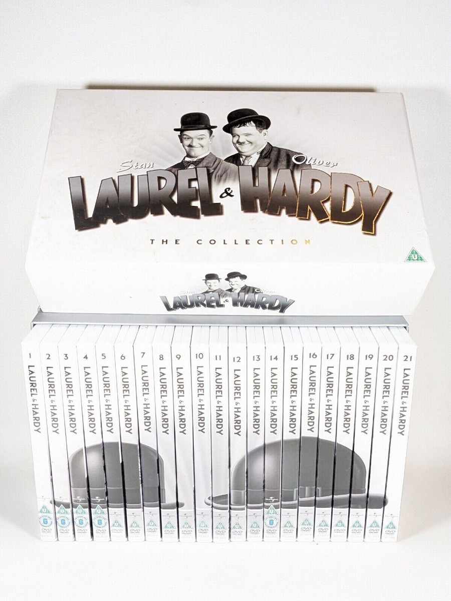 Laurel & Hardy - The Collection (21-disc Box Set) [DVD] | eBay UK