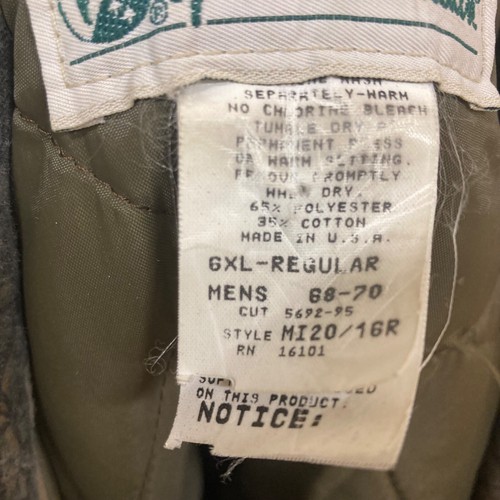 Gander Mountain Trebark Camo 6XL Insulated Coveralls USA Made Hunting Crumley - Picture 3 of 22
