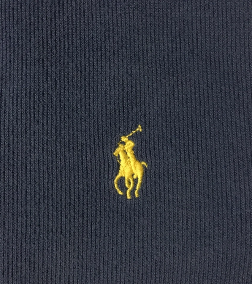 Vtg 90s Polo Ralph Lauren 1/4 ZIP Sweater M Sport Nautical Ski Sailing Flag USA - Image 2 of 4