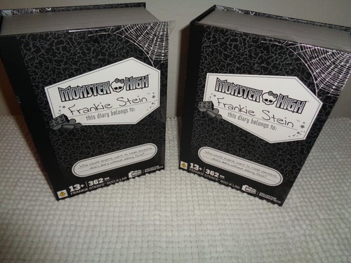 Monster High Frankie Stein`s Boo-K-Lab Mega Collector Building Sets Lot Of 2