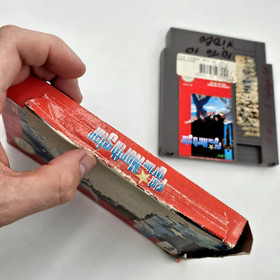 Fist of the North Star (NES, 1989) &ndash; Authentic Cartridge with Box, Ex-Rental