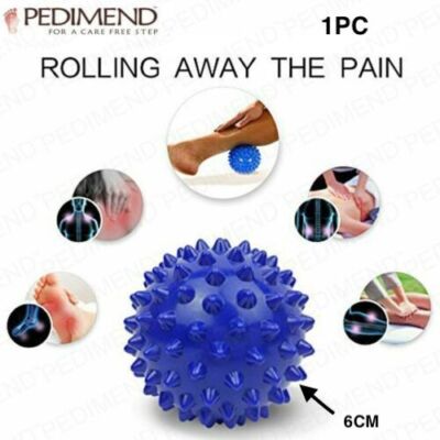 Fußmassageroller harter stacheliger Ball Plantarfasziitis Füße Schmerzlinderung Massagegerät