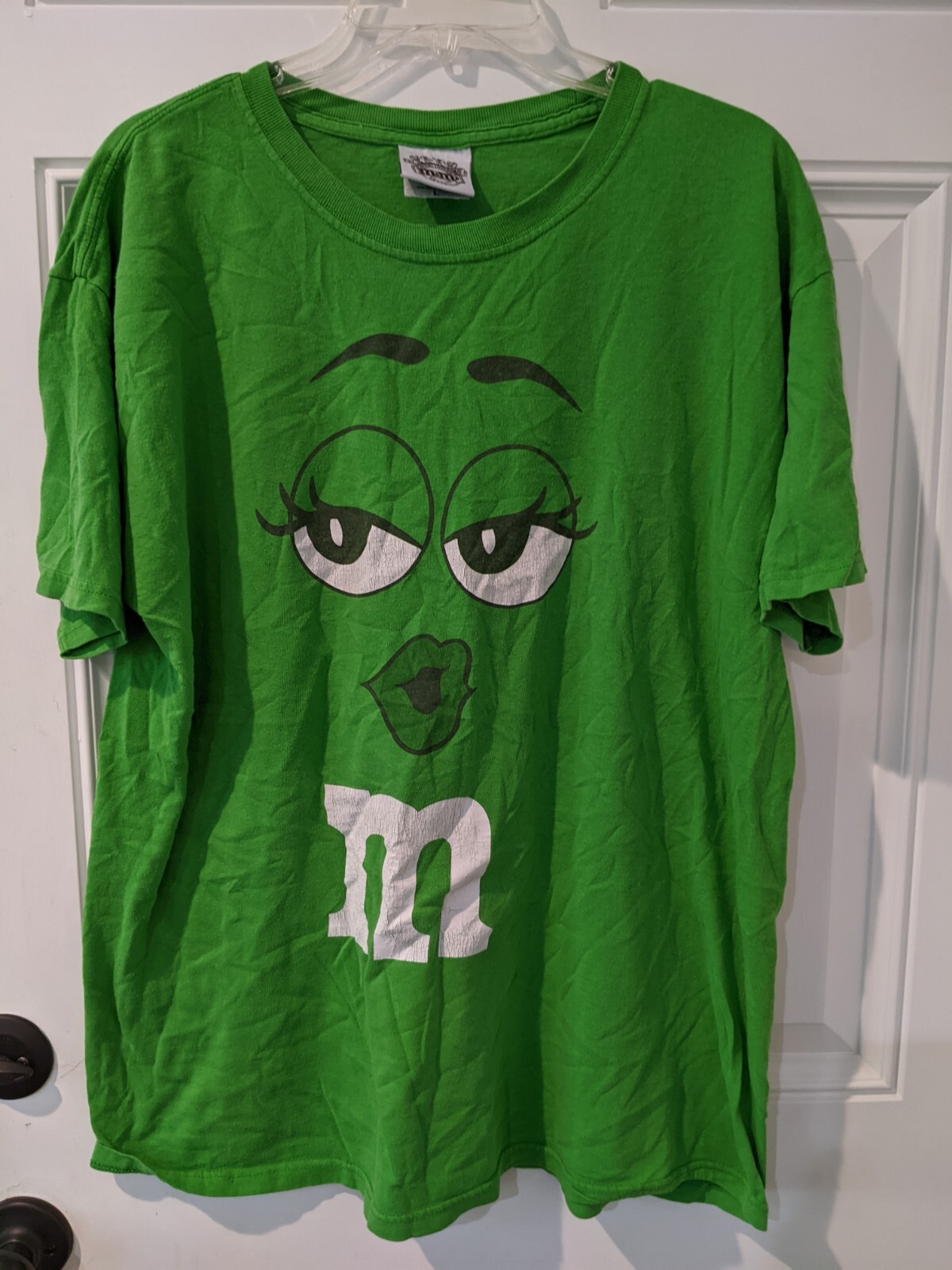 Vintage Green M&M T Shirt Adult L Short Sleeve Ladies eBay