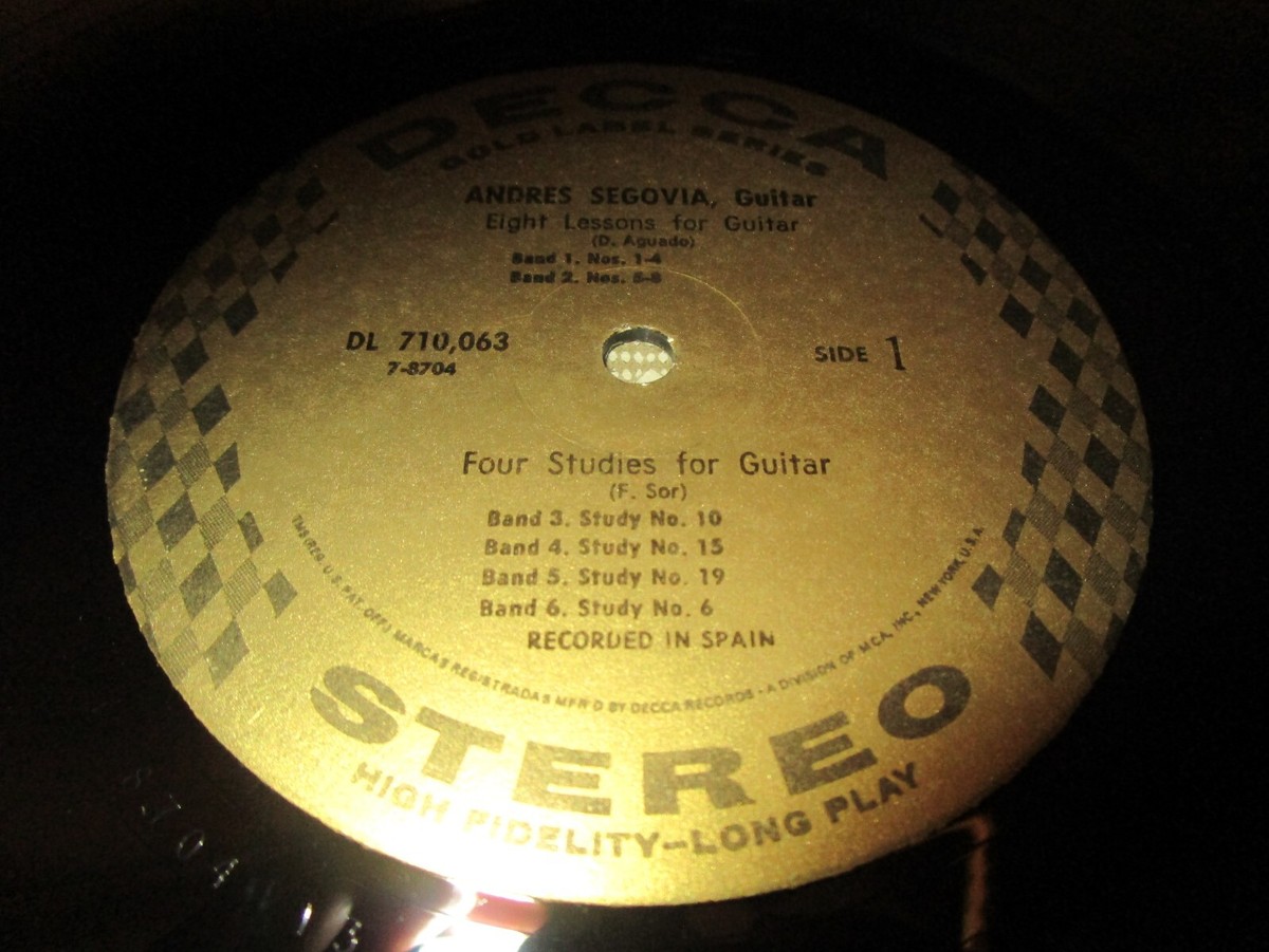 セゴビア レコード　SEGOVIA GOLDEN GUITAR セゴビア レコード SEGOVIA GOLDEN GUITAR セゴビア レコード