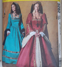 Schnittmuster McCalls 3282 Kleid Kostüm Fasching MyLadyJane Elodie  Gr.38-42