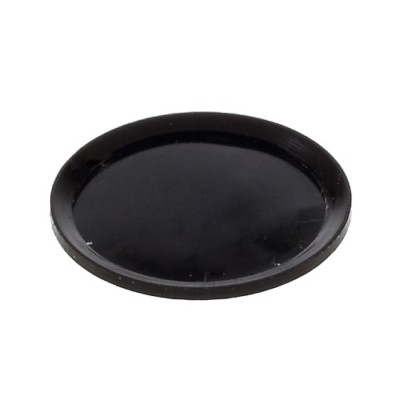 Apple iPhone 8 7 6 6S Plus 5S SE Alu Metall Home Button Aufkleber Ident Schwarz