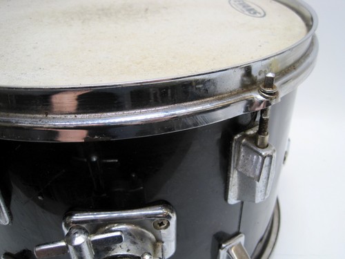VTG 1990's Pearl 13 X 10 Rack Tom Drum - Black ( See Pictures ) - Picture 6 of 7