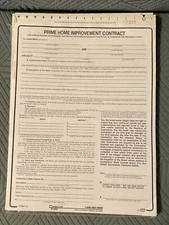 15- Home Improvement Contractor Forms  26-3-Part Proposals Carbonless  & Misc