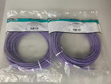 Panduit UTPSP35VLY Cord   35 FT   LOT OF 2