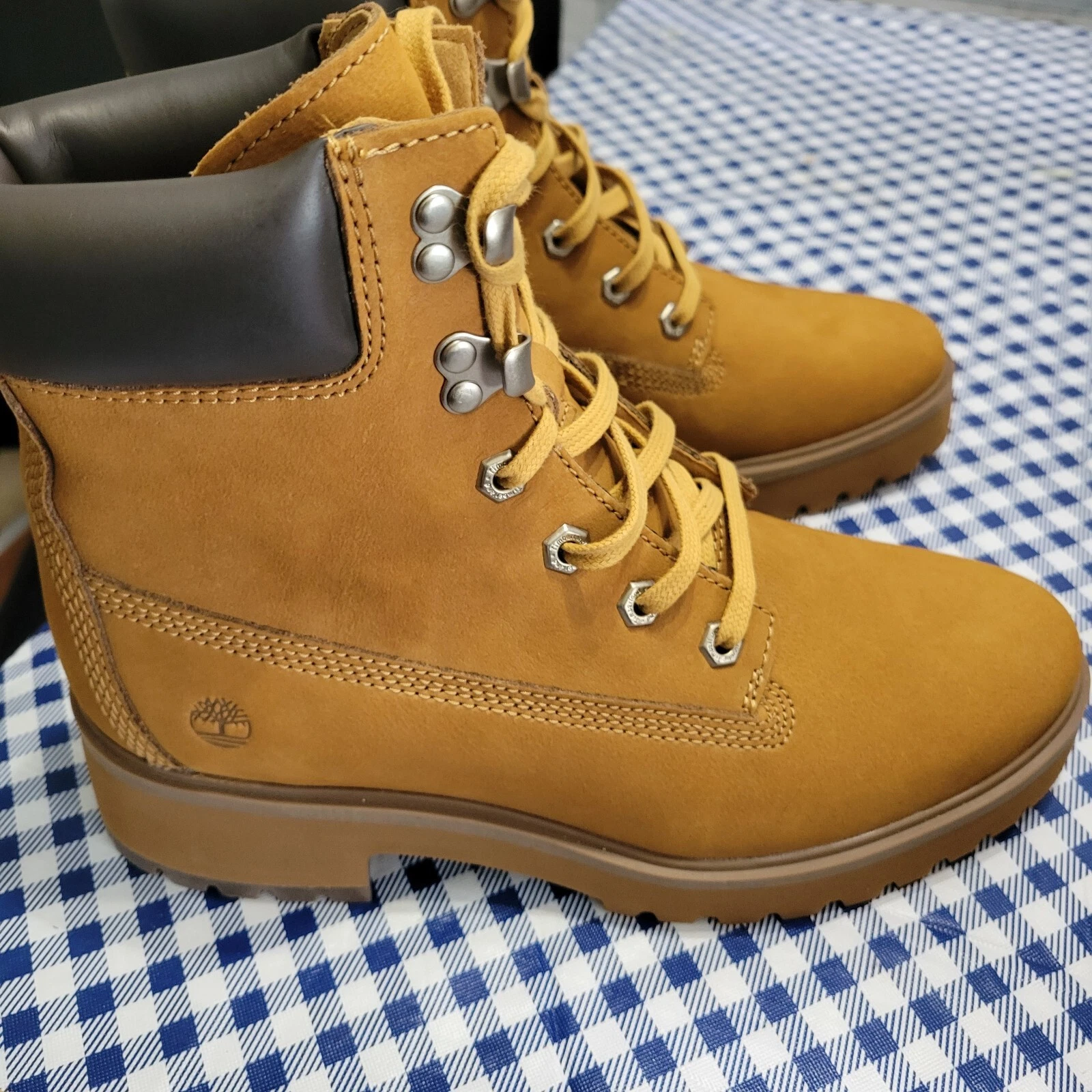 Stivali Timberland donna Carnaby Cool 6 in W 0A5VPZ giallo taglia 9 5 nuovi