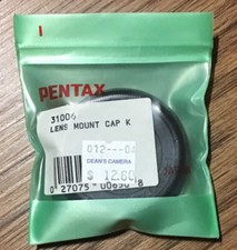 Pentax K Mount Back Lens Cap New In Package