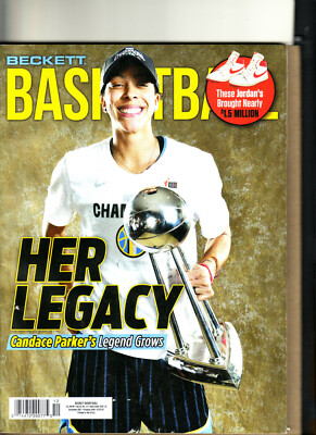 BECKETT BASKETBALL PRICE GUIDE-DECEMBER 2021-C. PARKER-COVER-351-PAPERBACK-32-12