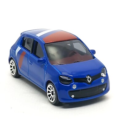 Majorette Renault Twingo III Dark Blue - White / Red Stripe 1:54