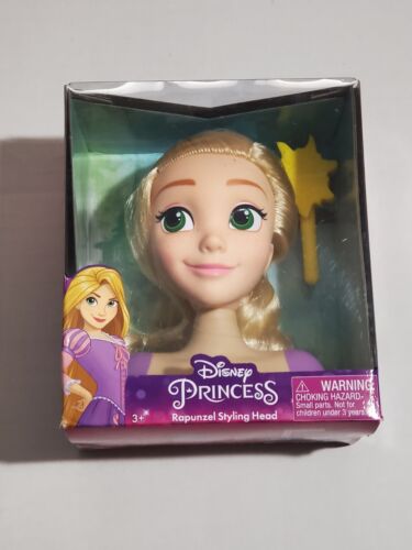 Disney Princess Rapunzel from Tangled Styling Head Doll Brush Included NIB - Afbeelding 1 van 7
