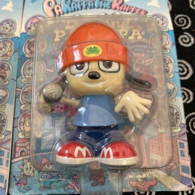 PaRappa the Rapper Figure Lot of 2 Dancing Sunny Funny Rodney Rare