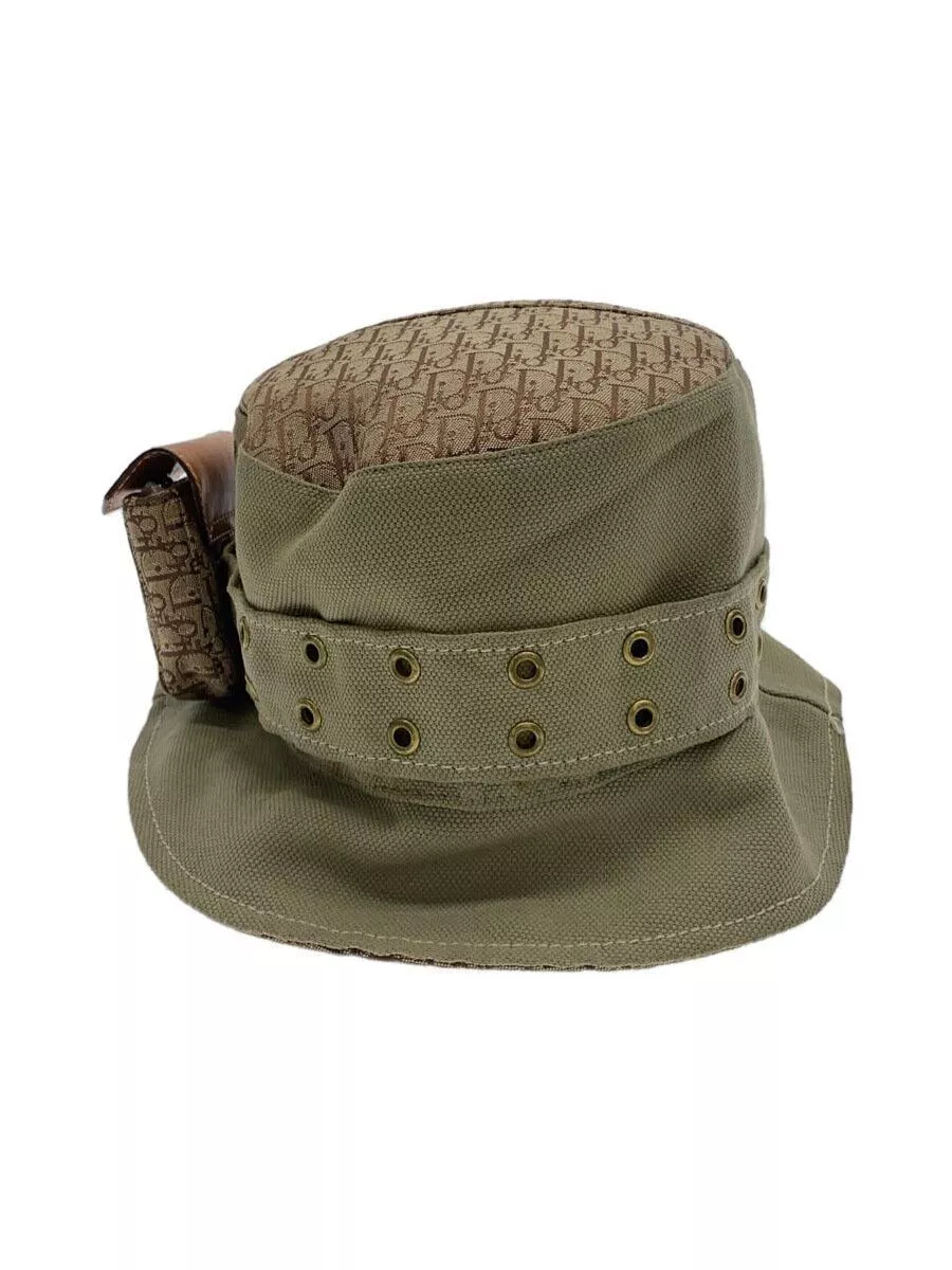 Chapeaux Christian Dior lin kaki femme occasion