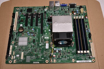 Intel Motherboard (DBS1200BTL) w/E3-1240 8GB RAM and Dynatron Heatsink