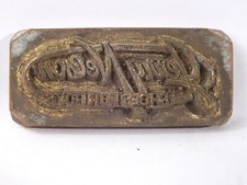 JERRY NEESON SHOES FOR BOYS: Brass Leather Stamp: TJ Edwards Millers Falls