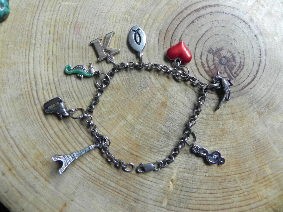 Ebay sterling silver charm bracelets deals