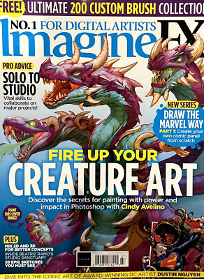 IMAGINE FX UK NO.1 FOR DIGITAL ARTIST MAGAZINE#227 JULY 2023
