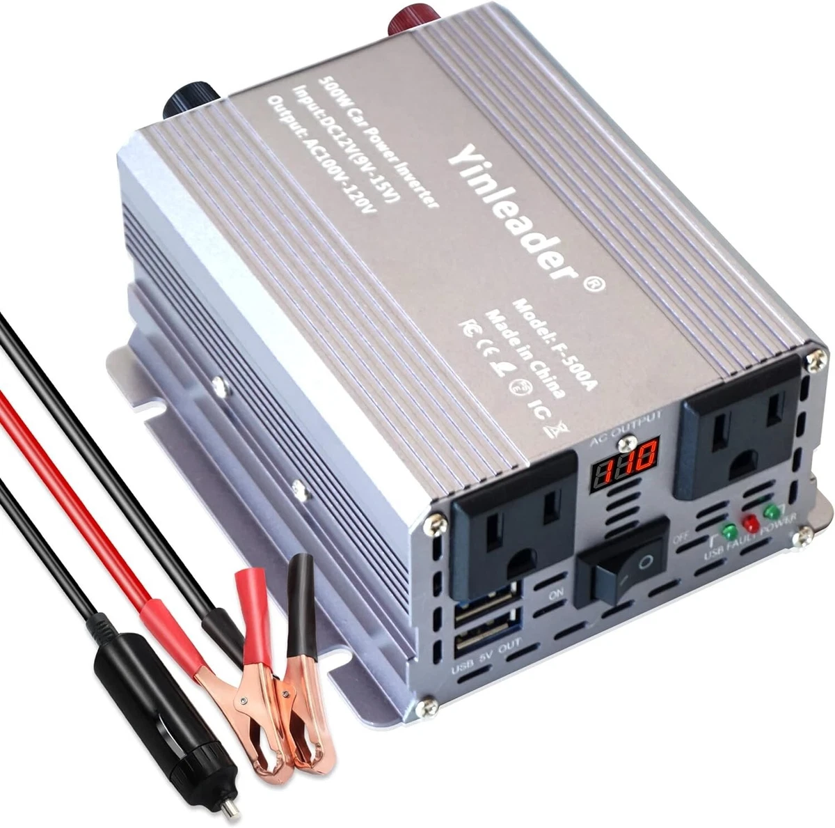 500 watt dc to online ac power inverter