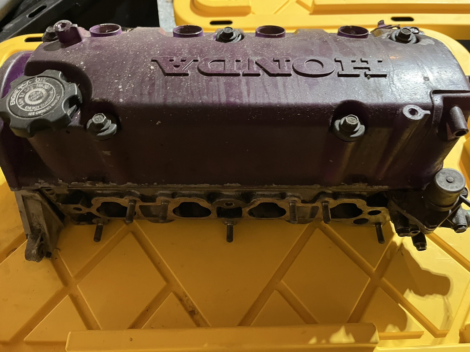 96 97 98 HONDA CIVIC ENGINE MOTOR CYLINDER HEAD OEM D16Y8 EX SOHC Vtec OEM Ek eBay