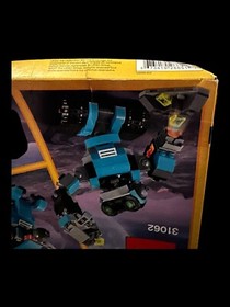 New Lego Creator ROBO EXPLORER 31062 Factory Sealed 3 in 1 -Sealed, Creased Box