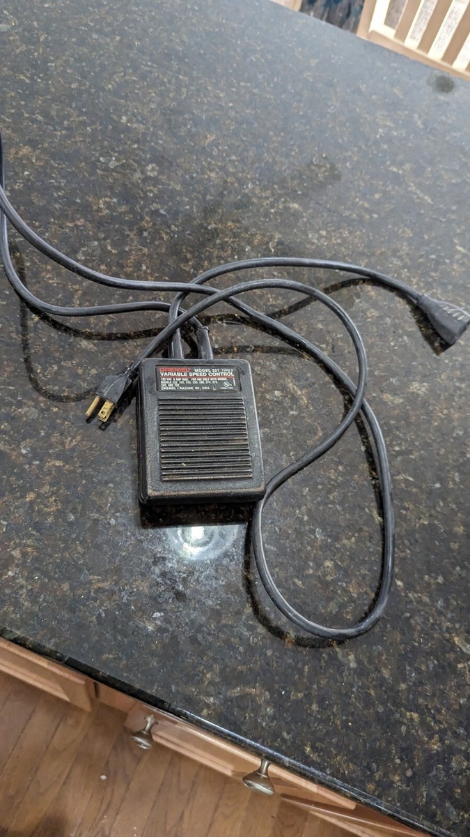 Dremel Foot Operated Variable Control Switch Pedal Model # 221 | eBay